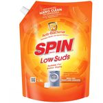 Spinmatic Low Suds Liquid Detergent Refill Antibacterial 1.5L