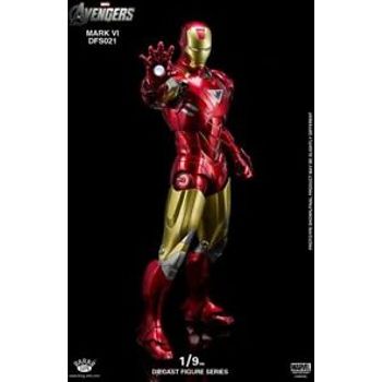 King-Arts The Avengers 1 9 Scale Iron Man Mark Vi Die-cast Figure