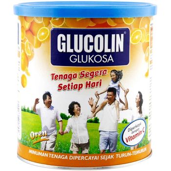 Glucolin Glucose ORANGE flavour 420g