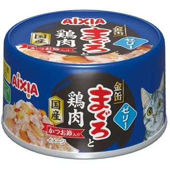 Aixia Cat Kin Can Tuna And Chicken With Dried Skipjack 70g