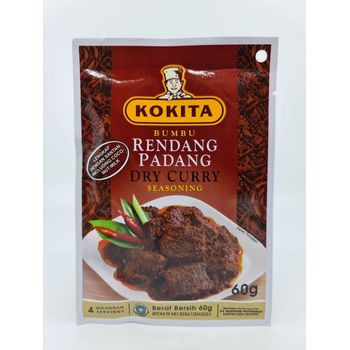 Kokita Rendang Padang Dry Curry Seasoning 60g