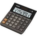 Casio MH-12-BK-W-DP Mini Desk Calculator - 12 Digits