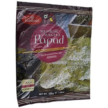Haldiram's Papad Medium Masala Del 200g