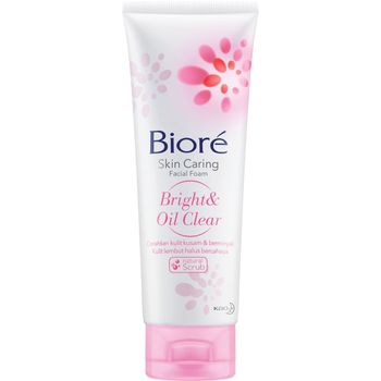 Biore Facial Foam Bright Oil Clear 40g
