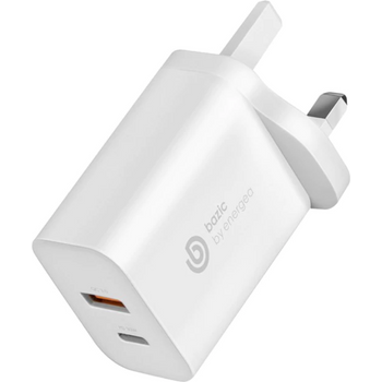 Bazic GoPort PD30 PD PPS USB-C QC USB-A Wall Charger 30W UK