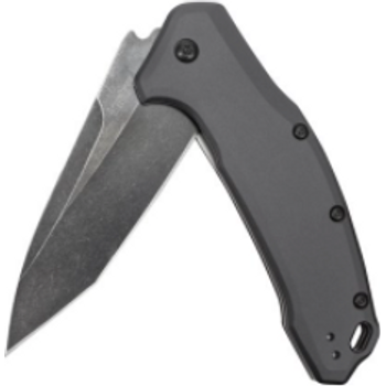 Kershaw Link Tanto 8.25cm Folding Knife Gray Aluminum