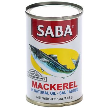 Saba Mackerel In Natural Oil 155g