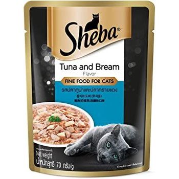 Sheba Tuna And Bream Pouch 70g
