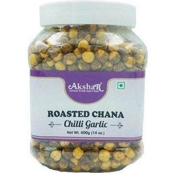 Akshar Roasted Chana Chilli Garlic 400g