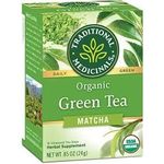 Traditional Medicinals - Daily Green, Organic Green Tea with Matcha (16 teabags)