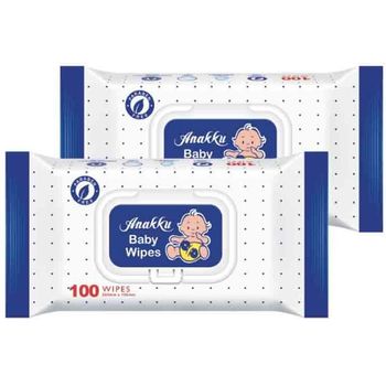 Anakku Wet Tissue 100 S 2 Pieces 240g