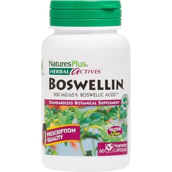 Nature's Plus Boswellin 300mg 60 Vegetarian Capsules