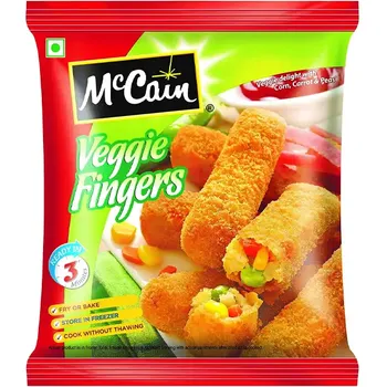 McCain Veggie Fingers Veggie Delight With Corn Carrot And Peas 400g