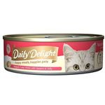 Daily Delight Jelly Skipjack Tuna with Sasami Can Cat Food 80g x 48