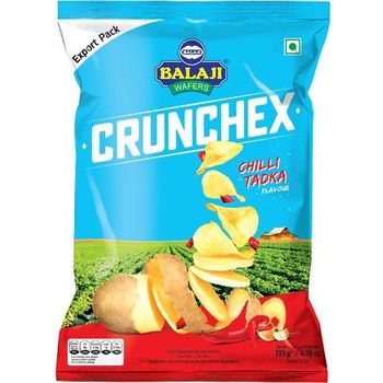 Balaji Crunchex Chilli Tadka Potato Wafers 135g