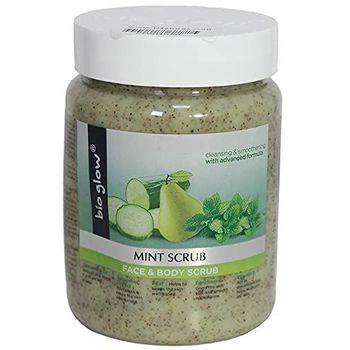 Bio Glow Face And Body Scrub With Mint 500ml