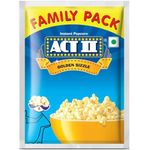 Act II Instant Popcorn Golden Sizzle Snacks 90g