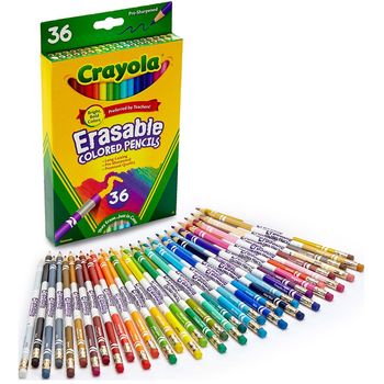 Crayola Erasable Colored Pencils Pack of 36