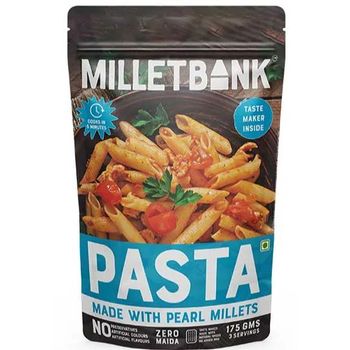 Millet Bank Pasta Made With Pearl Millet 175g