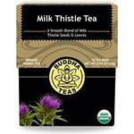 Buddha Teas Organic Milk Thistle Tea Kosher Caffeine gmo-free 18 Bleach Tea Bags
