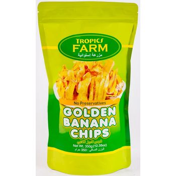 Tropics Farm Banana Chips 350g