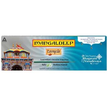 Mangaldeep Temple Agarbatti Lord Vishnus Favourite Fragrances 35pcs