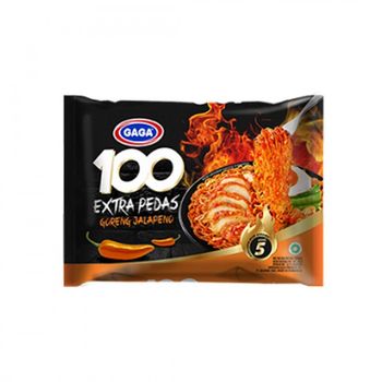 Gaga 100 MIE GRG Xtra PDS Jalapeno Instant Noodles 85g