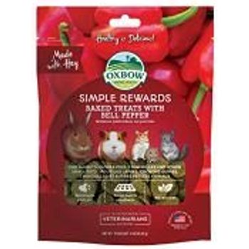 Oxbow Simple Rewards Baked Treats with Bell Pepper 60g
