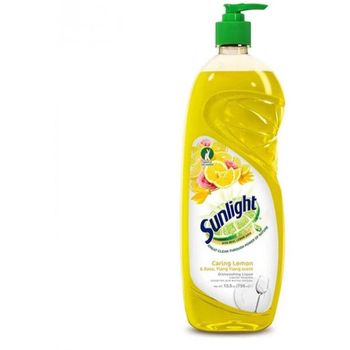 Sunlight Dishwashing Liquid Lemon And Rose Ylang Ylang Scent 750ml