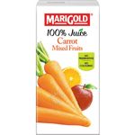 Marigold 100 Percent Juice Carrot Mixed Fruits 1L