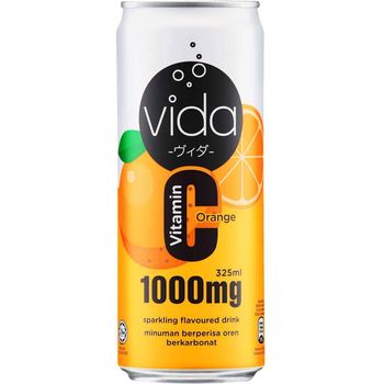 Vida C Orange Sparkling Flavoured 325ml