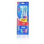 Oral-B Toothbrushes All Rounder 123 3ct Medium 2-pack