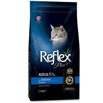 Reflex Plus Adult Cat Food with Salmon 1.5kg