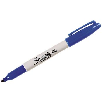 Sharpie Fine Point Permanent Marker 1mm Blue