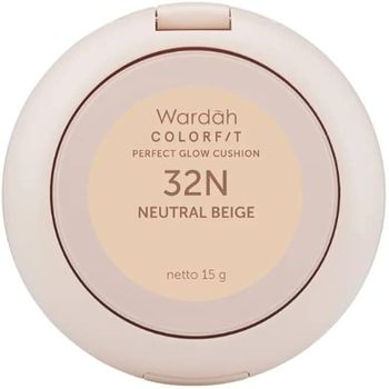 Wardah Colorfit Perfect Glow Cushion 32N Neutral Beige 15g