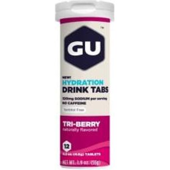 GU Energy Labs Electrolyte Hydration Tablets 1-tube tri-berry