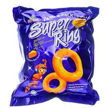 Oriental Family Pack Snacks 8 Packs X 14g Super Ring Cheese