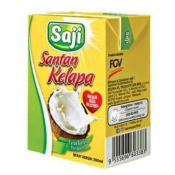 Saji Coconut Milk 200ml