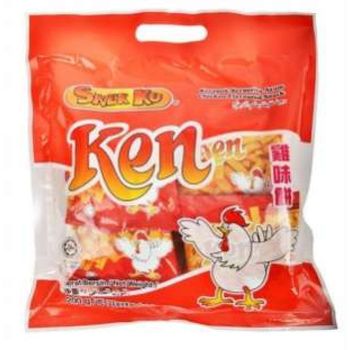 Snek Ku Chicken Flavoured Snack 8 x 22g