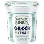 Farmers Union Greek Style Yogurt High in Protein 500g