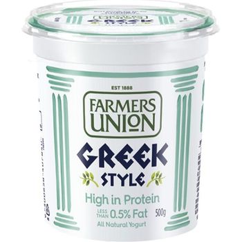 Farmers Union Greek Style Yogurt High in Protein 500g
