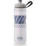 Polar Bottle Sport Insulated Water Bottle Bpa-free Sport And Bike Squeeze Bottle With Handle tempo White And Night Navy 685g