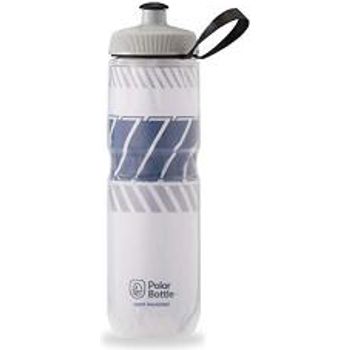 Polar Bottle Sport Insulated Water Bottle Bpa-free Sport And Bike Squeeze Bottle With Handle tempo White And Night Navy 685g