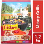 Friskies Delish Cat Dry Food Meaty Grills