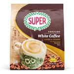 SUPER Roasted 2 in 1 White Coffee And Creamer Classic 15pcs 25g
