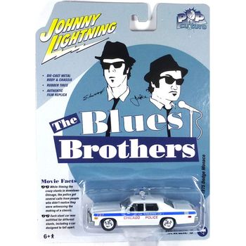 Johnny Lightning '75 Chicago Police Dodge Monaco 1/64th Diecast Car PC005