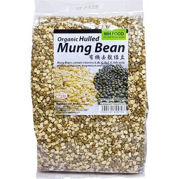 MH Food Organic Hulled Mung Bean 500g