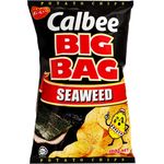 Calbee Big Bag Potato Chips Seaweed 180g
