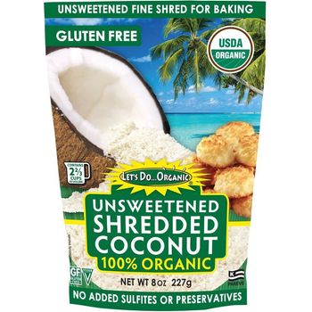 Let's Do Organic Coconut Shred Unswtn Org