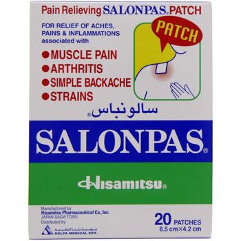 Hisamitsu Salonpas 20 patches 6.5cm x 4.2cm
